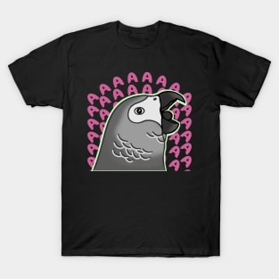 African Grey Parrot AAAAA T-Shirt